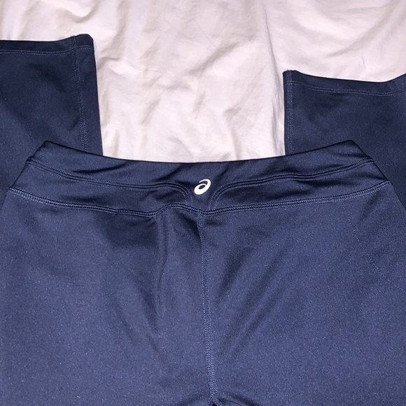 Asics Navy Sweatpants - Picture 2 of 4